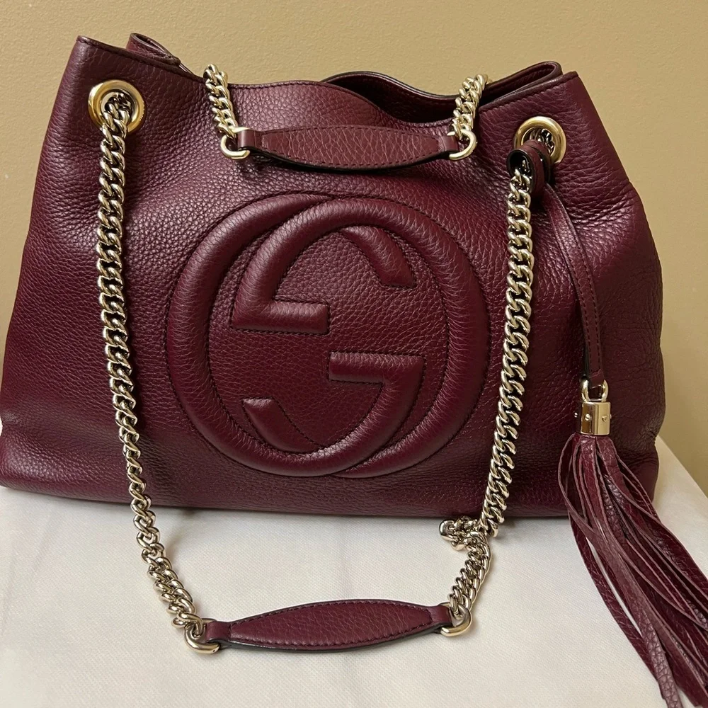 Gucci SoHo Leather 2 Way Bag EUC - Picture 3 of 17